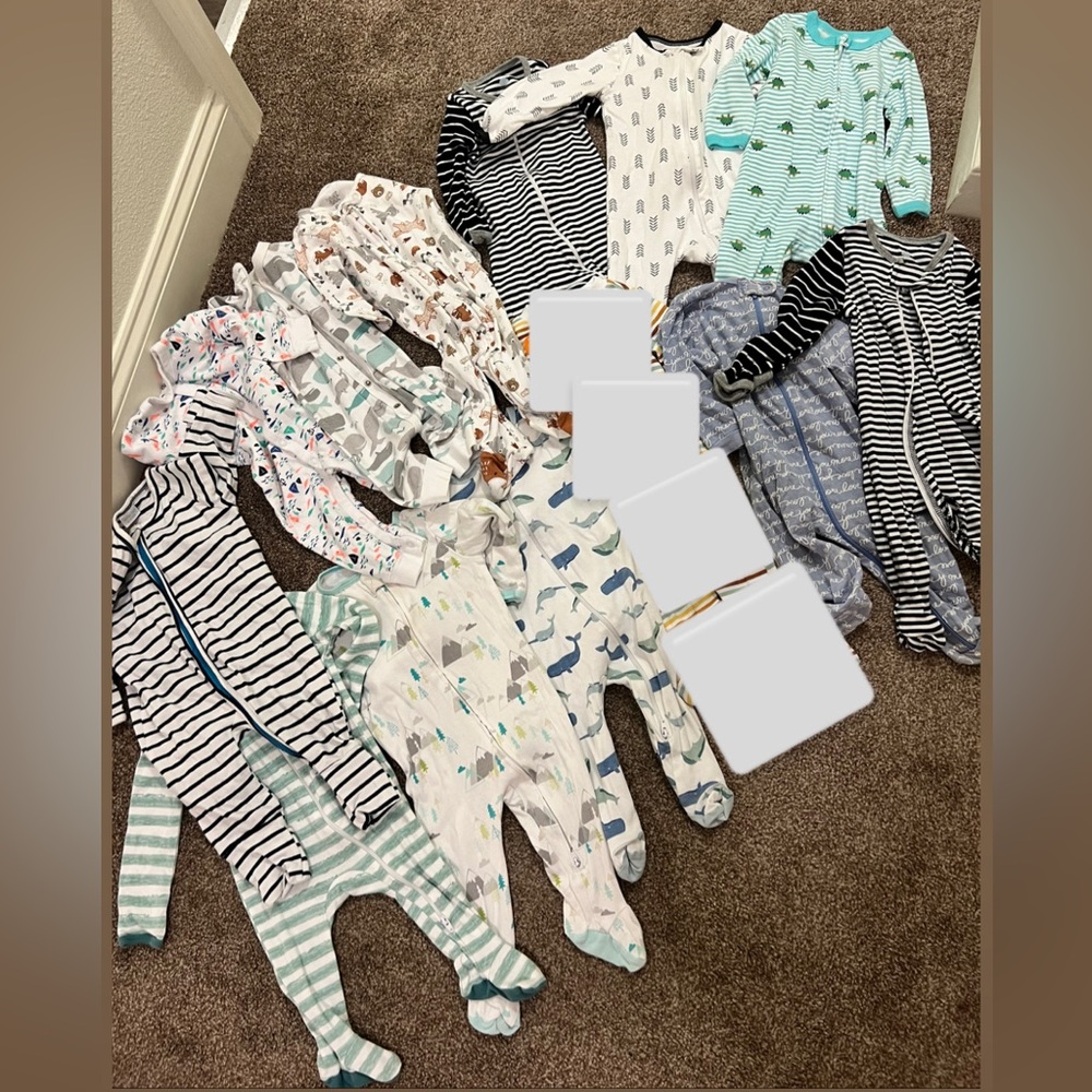 Bundle 12 sleepers 6-9 months